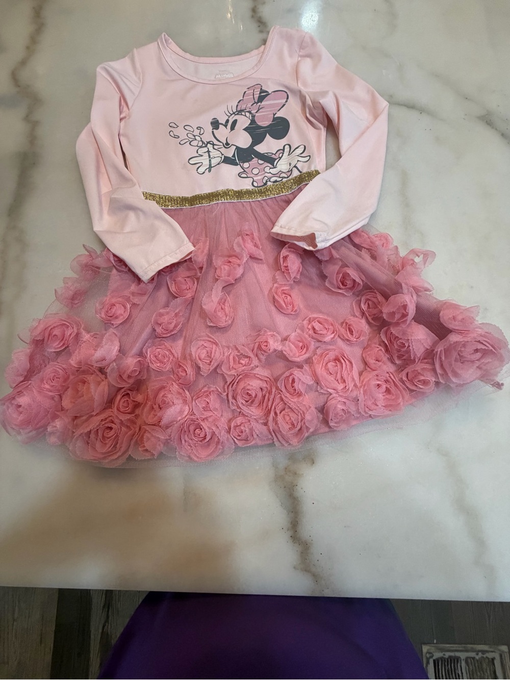 Disney Minnie Girls Pink Sleep Tank Top